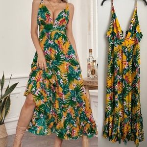 CUPSHE Tropical Maxi Dress